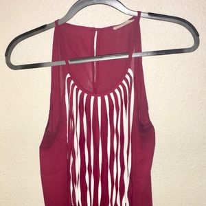 GAME DAY MAROON TANK TOP